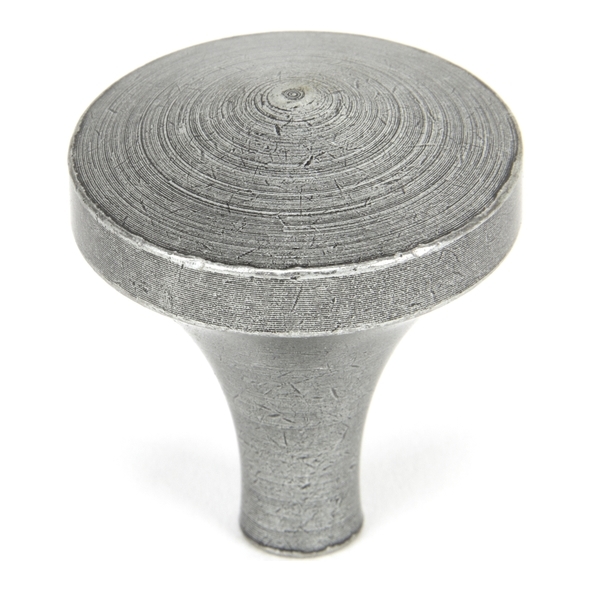 45212  35mm  Pewter Patina  From The Anvil Shropshire Cabinet Knob - Large