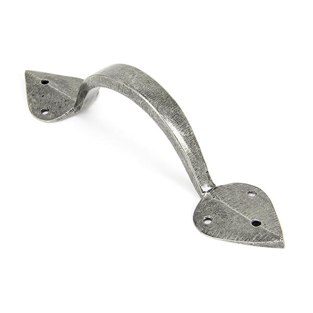 45247 • 212 x 45mm • Pewter Patina • From The Anvil Large Shropshire Pull Handle