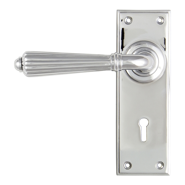 45316 • 152 x 50 x 8mm • Polished Chrome • From The Anvil Hinton Lever Lock Set