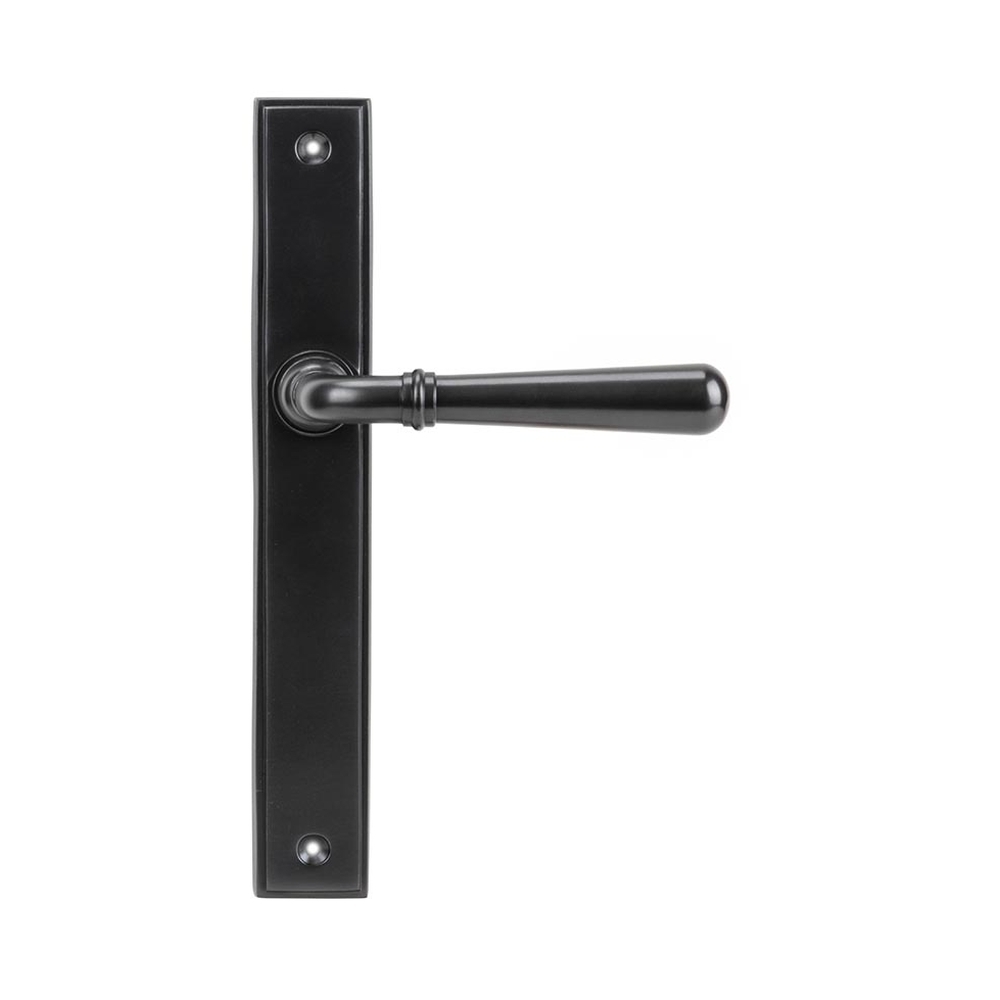 45418  244 x 36 x 13mm  Aged Bronze  From The Anvil Newbury Slimline Lever Latch Set