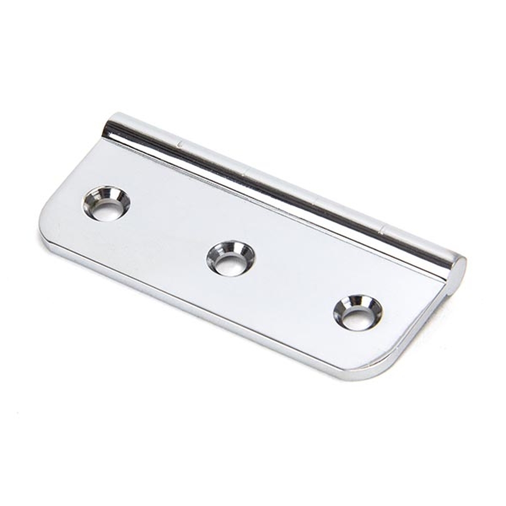 45439  75 x 35mm  Polished Chrome  From The Anvil Dummy Butt Hinge [Single]