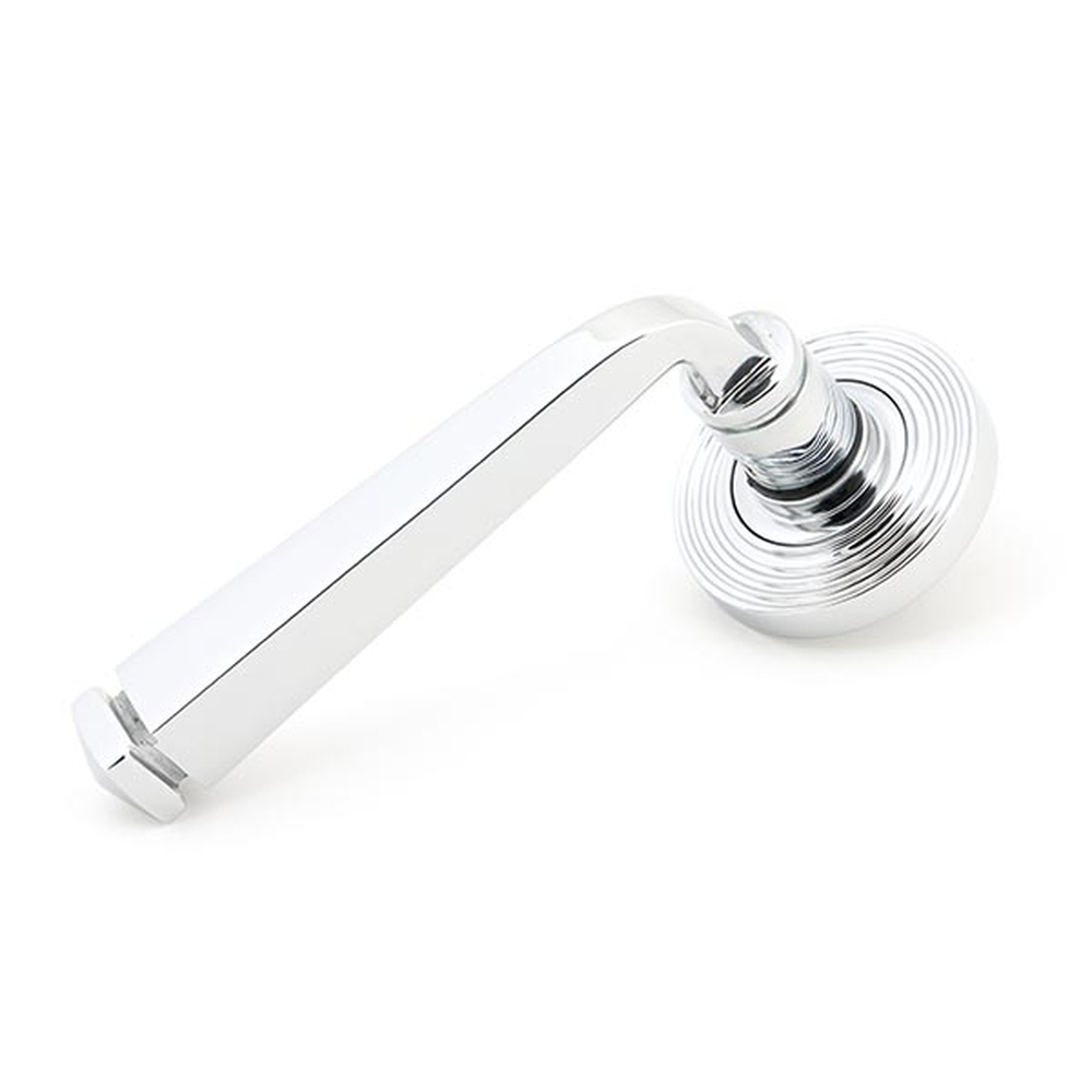 45617 • 53 x 8mm • Polished Chrome • From The Anvil Avon Round Lever on Rose Set [Beehive]