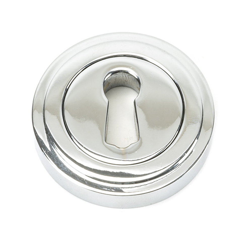 45688 • 53mm • Polished Chrome • From The Anvil Round Escutcheon [Art Deco]