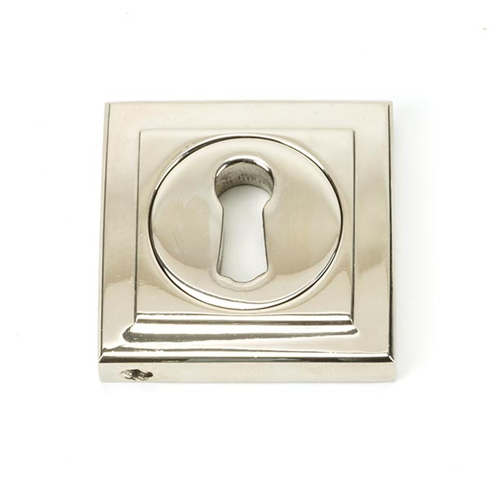 45694 • 53 x 53mm • Polished Nickel • From The Anvil Round Escutcheon [Square]