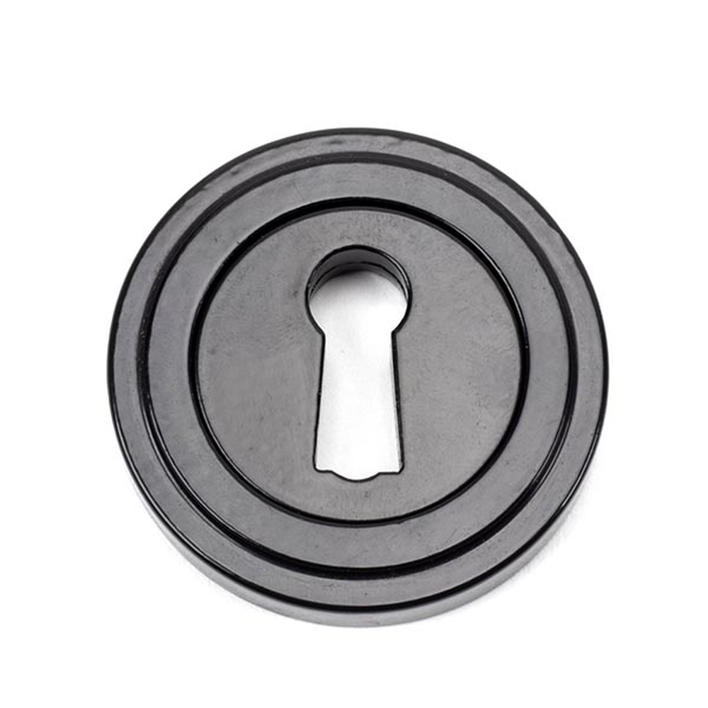 45696 • 53mm • Black • From The Anvil Round Escutcheon [Art Deco]