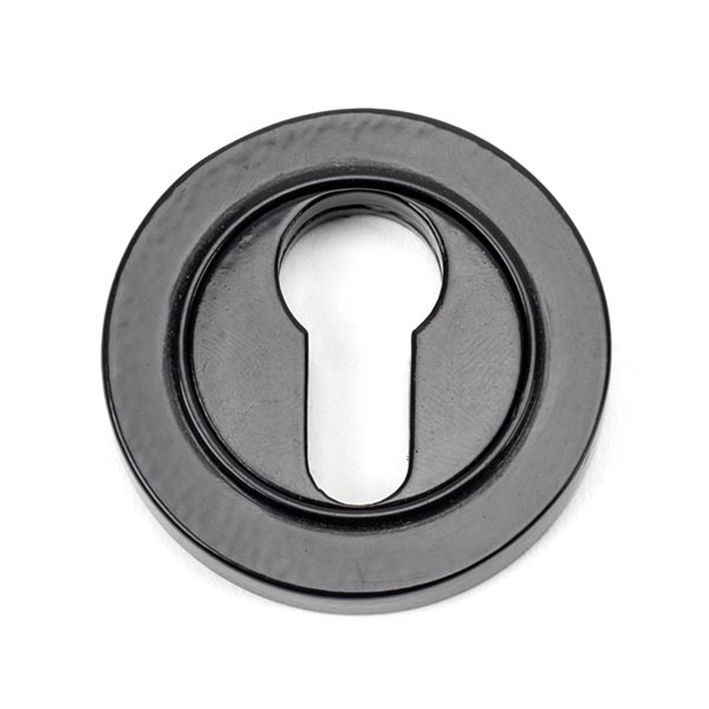 45719 • 53mm • Black • From The Anvil Round Euro Escutcheon [Plain]