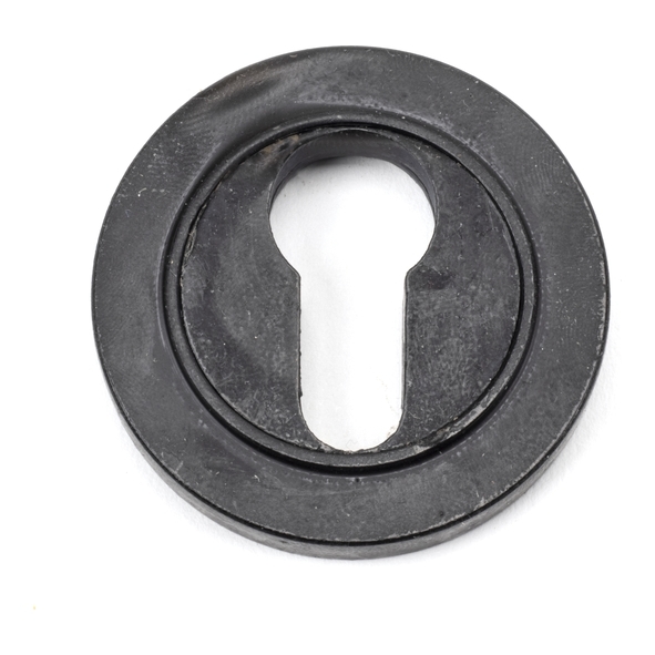 45723  53mm  External Beeswax  From The Anvil Round Euro Escutcheon [Plain]