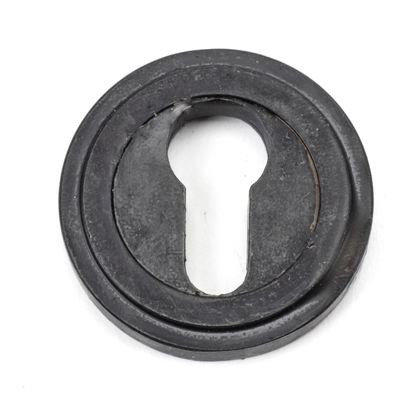 45724  53mm  External Beeswax  From The Anvil Round Euro Escutcheon [Art Deco]