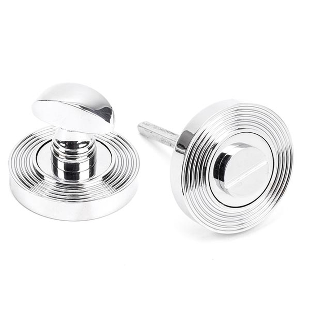 45737  53 x 8mm  Polished Chrome  From The Anvil Round Thumbturn [Beehive]