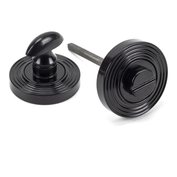 45745 • 53 x 8mm • Black • From The Anvil Round Thumbturn Set [Beehive]