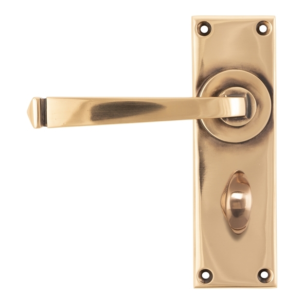 45789 • 152 x 48 x 5mm • Polished Bronze • From The Anvil Avon Lever Bathroom Set