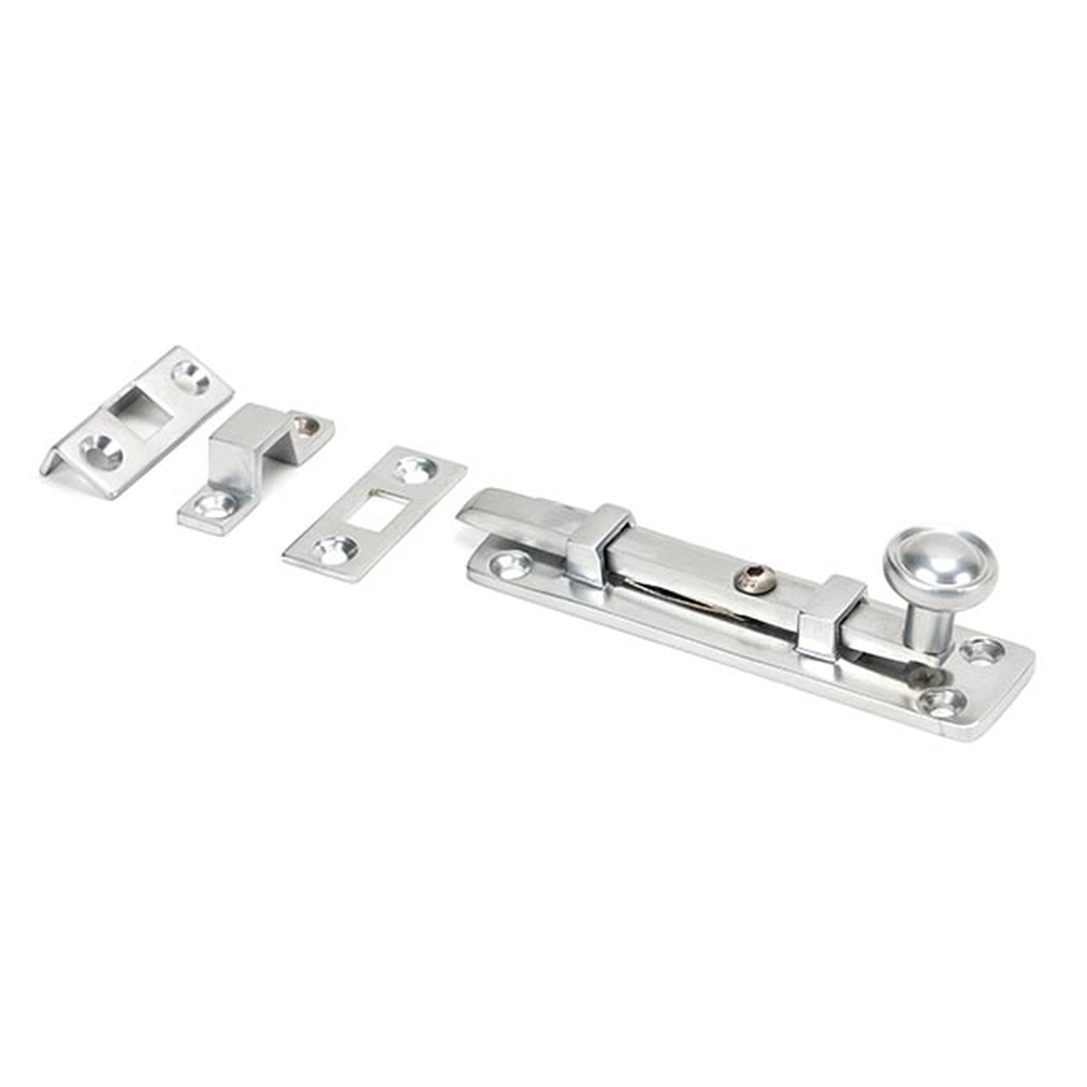 45796  100 x 25 x 3mm  Satin Chrome  From The Anvil Universal Bolt