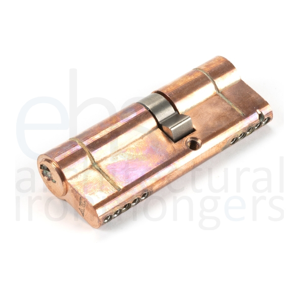 45833  35 x 45mm  Polished Bronze  From The Anvil 5pin Euro Cylinder KA