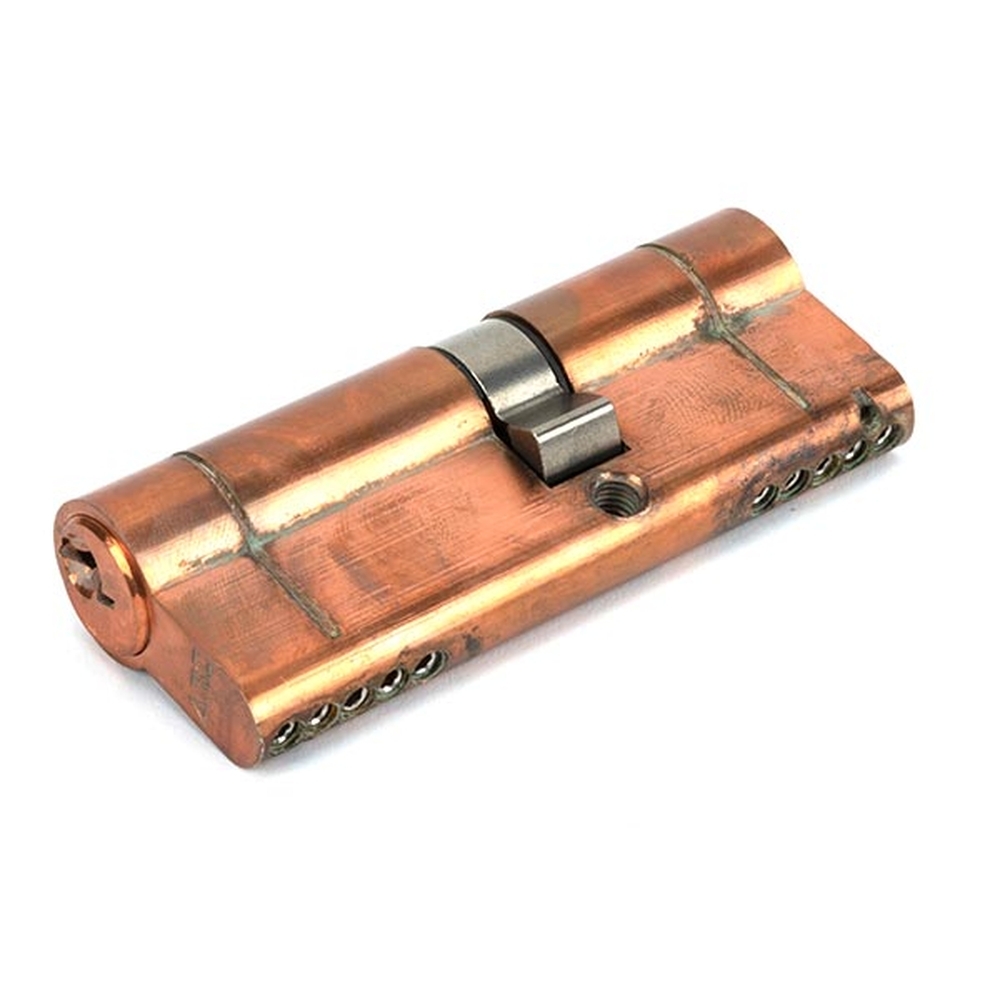 45833 • 35 x 45mm • Polished Bronze • From The Anvil 5 Pin Euro Cylinder KA