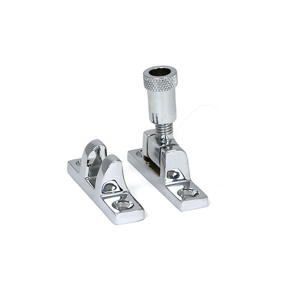 45964  55 x 14mm  Polished Chrome  From The Anvil Brompton Brighton Fastener - Narrow [Square]