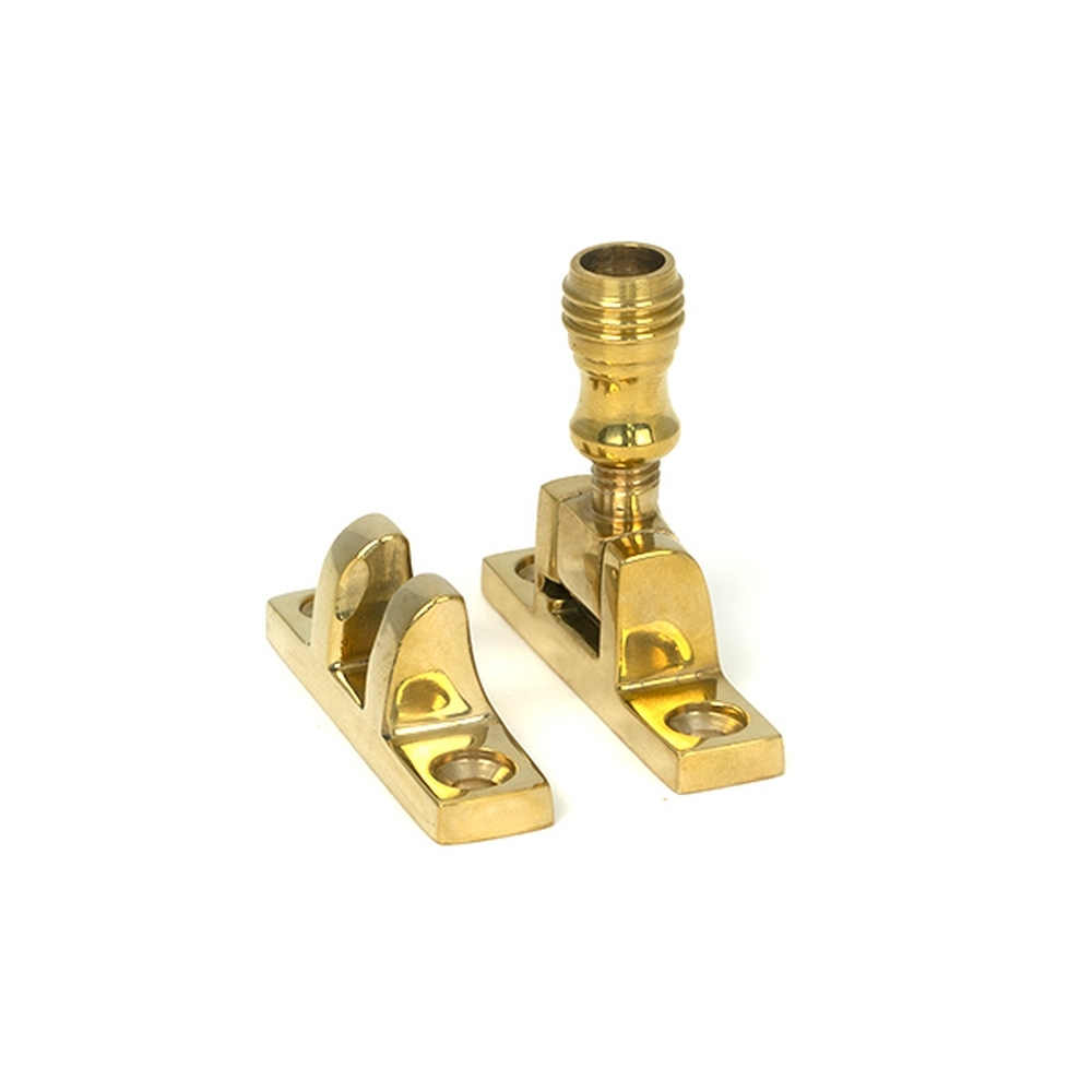 45967 • 55 x 14mm • Polished Brass • From The Anvil Prestbury Brighton Fastener - Narrow [Square]