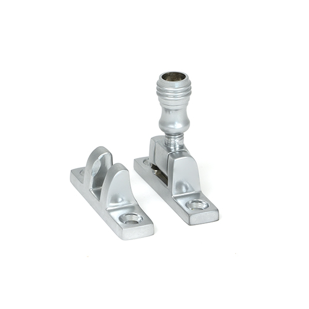 45971 • 55 x 14mm • Satin Chrome • From The Anvil Prestbury Brighton Fastener - Narrow [Square]