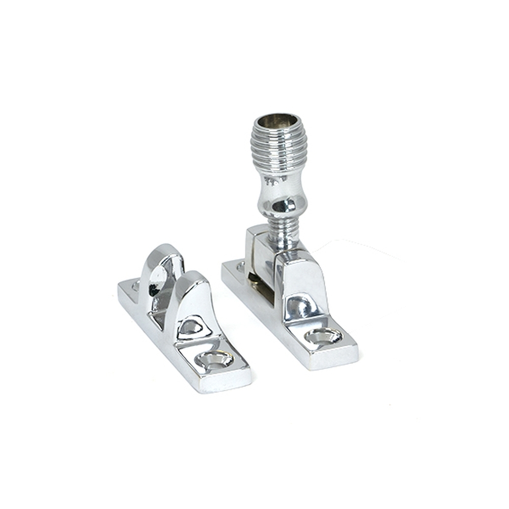 45974  55 x 14mm  Polished Chrome  From The Anvil Beehive Brighton Fastener - Narrow [Square]