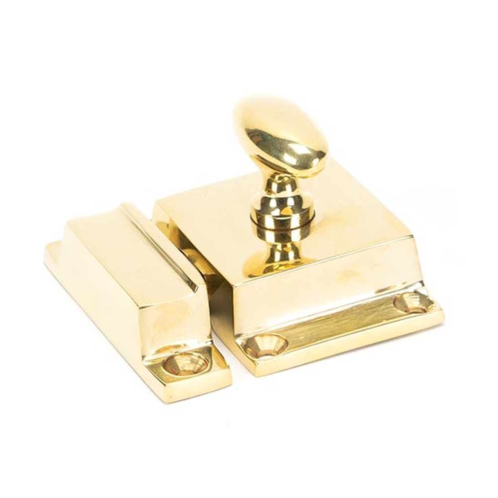 46051 • 55 x 41mm • Polished Brass • From The Anvil Cabinet Latch