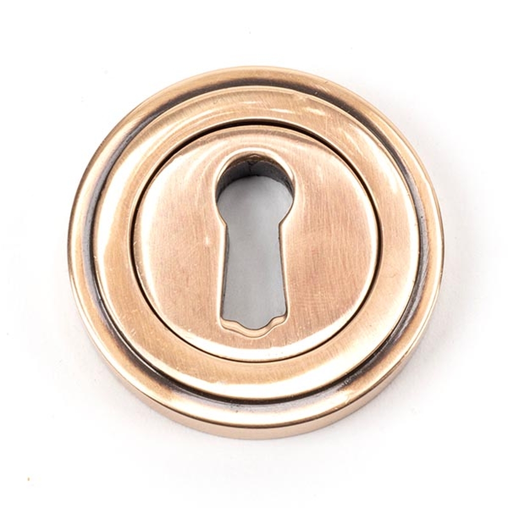 46118 • 53mm • Polished Bronze • From The Anvil Round Escutcheon [Art Deco]