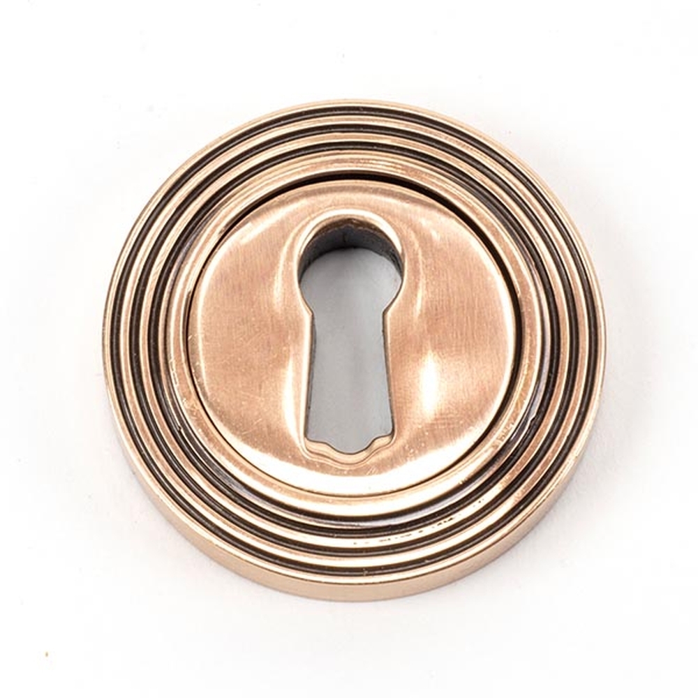 46119 • 53mm • Polished Bronze • From The Anvil Round Escutcheon [Beehive]