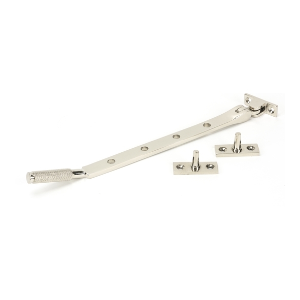 46180  292mm  Polished Nickel  From The Anvil Brompton Stay