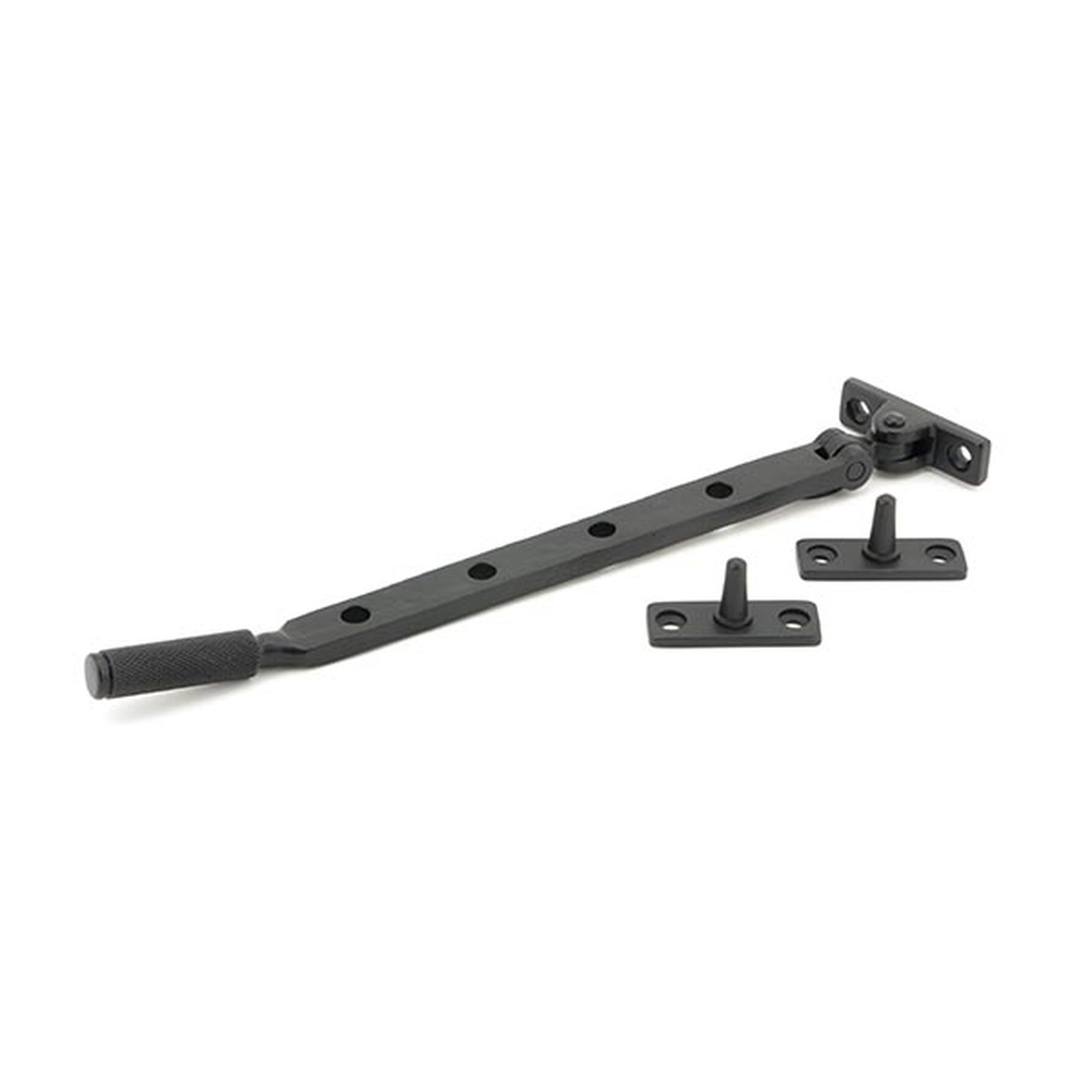 46186 • 279mm • Matt Black • From The Anvil Brompton Casement Stay