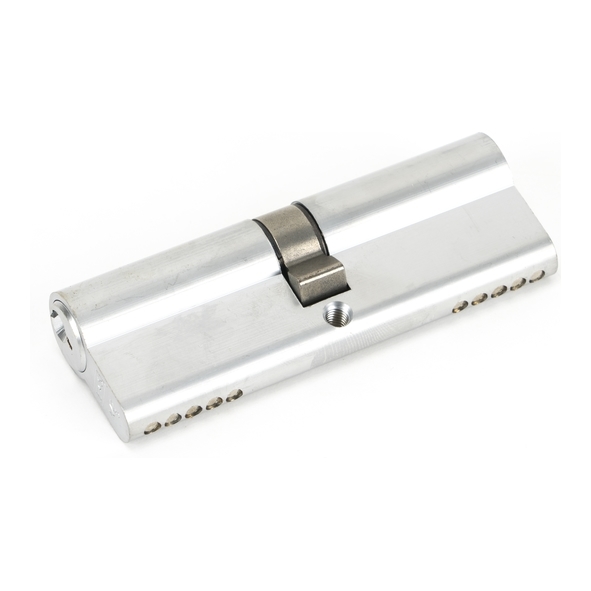 46244  45 x 45mm  Satin Chrome  From The Anvil 5 Pin Euro Double Cylinder