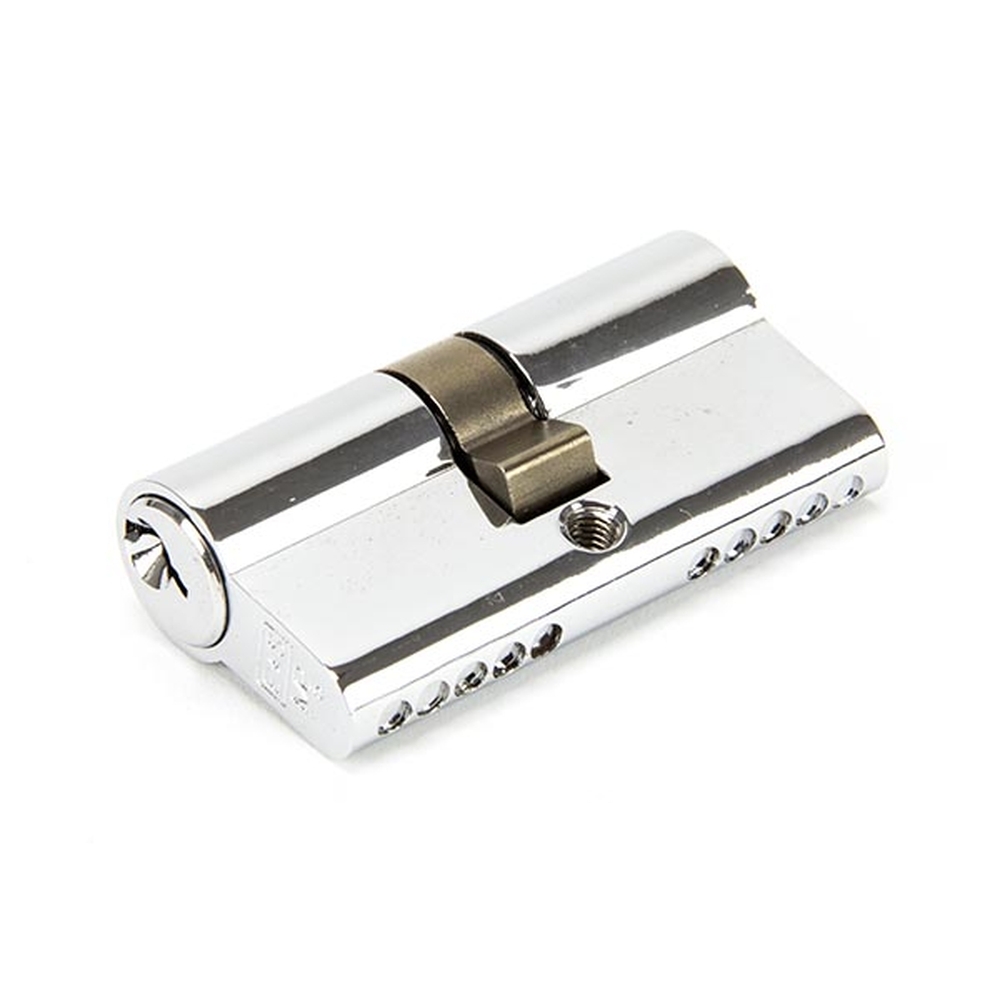 46246 • 30 x 30mm • Polished Chrome • From The Anvil 5 Pin Euro Double Cylinder Keyed Alike