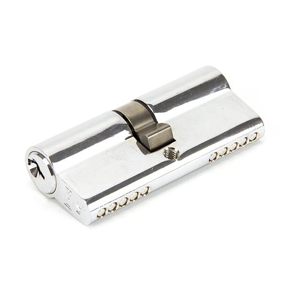 46249 • 35 x 35mm • Polished Chrome • From The Anvil 5 Pin Euro Double Cylinder Keyed Alike