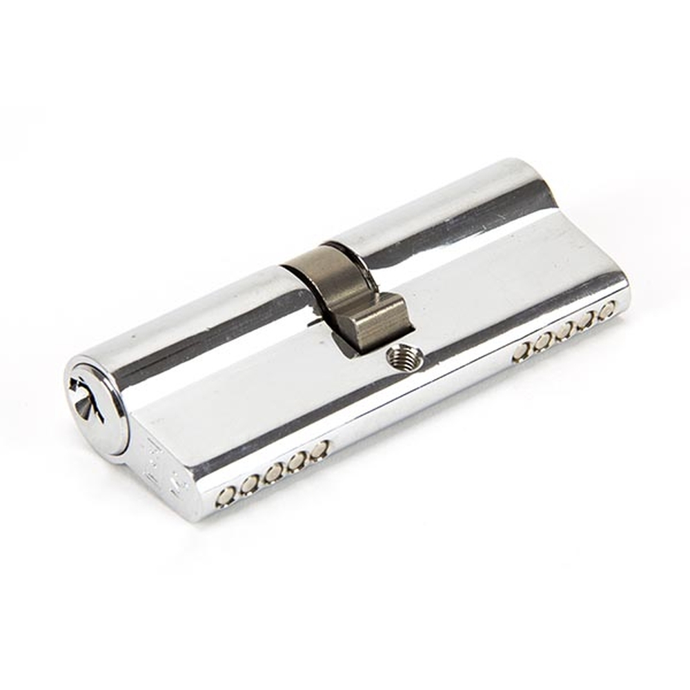 46252 • 40 x 40mm • Polished Chrome • From The Anvil 5 Pin Euro Double Cylinder Keyed Alike