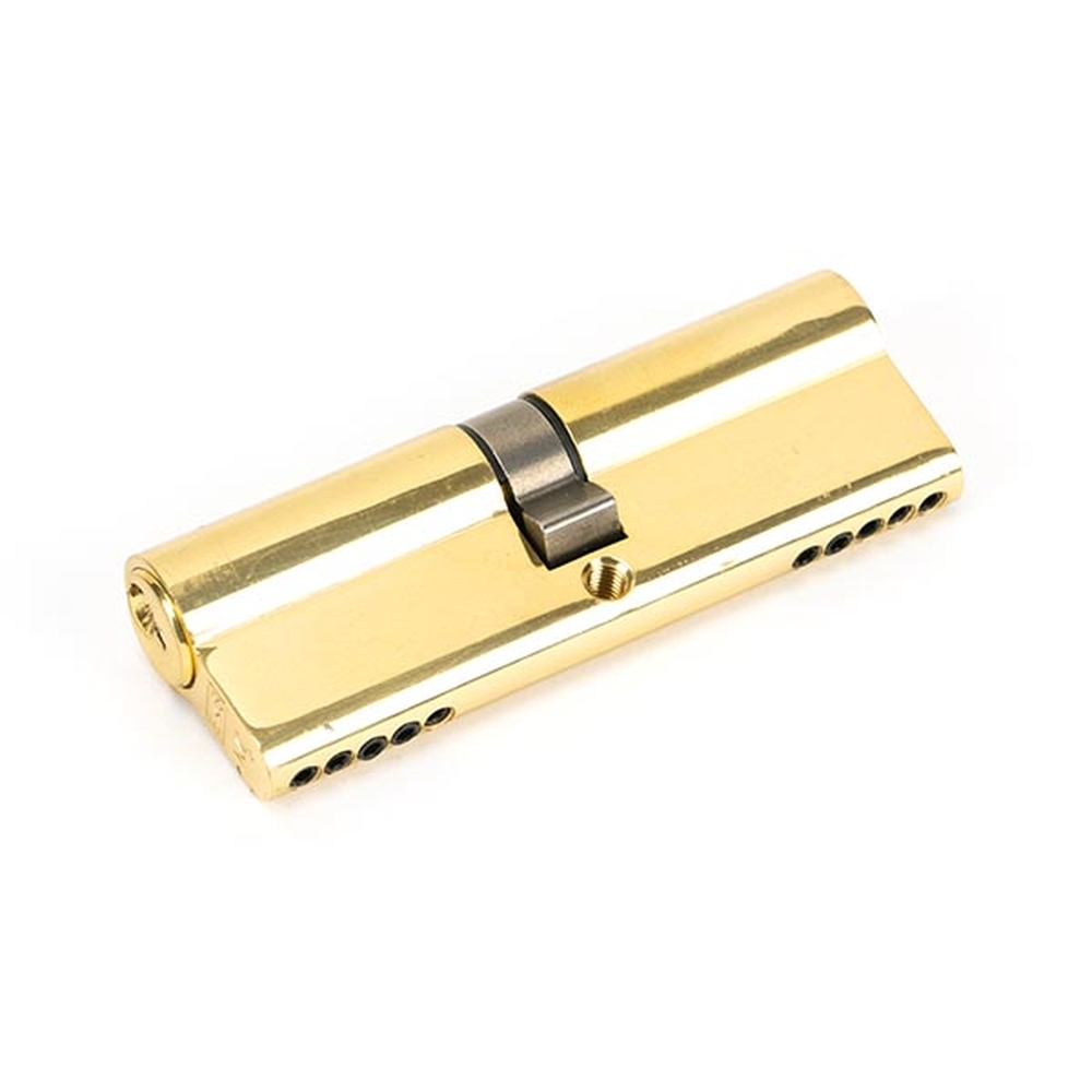 46257 • 45 x 45mm • Lacquered Brass • From The Anvil 5 Pin Euro Double Cylinder Keyed Alike