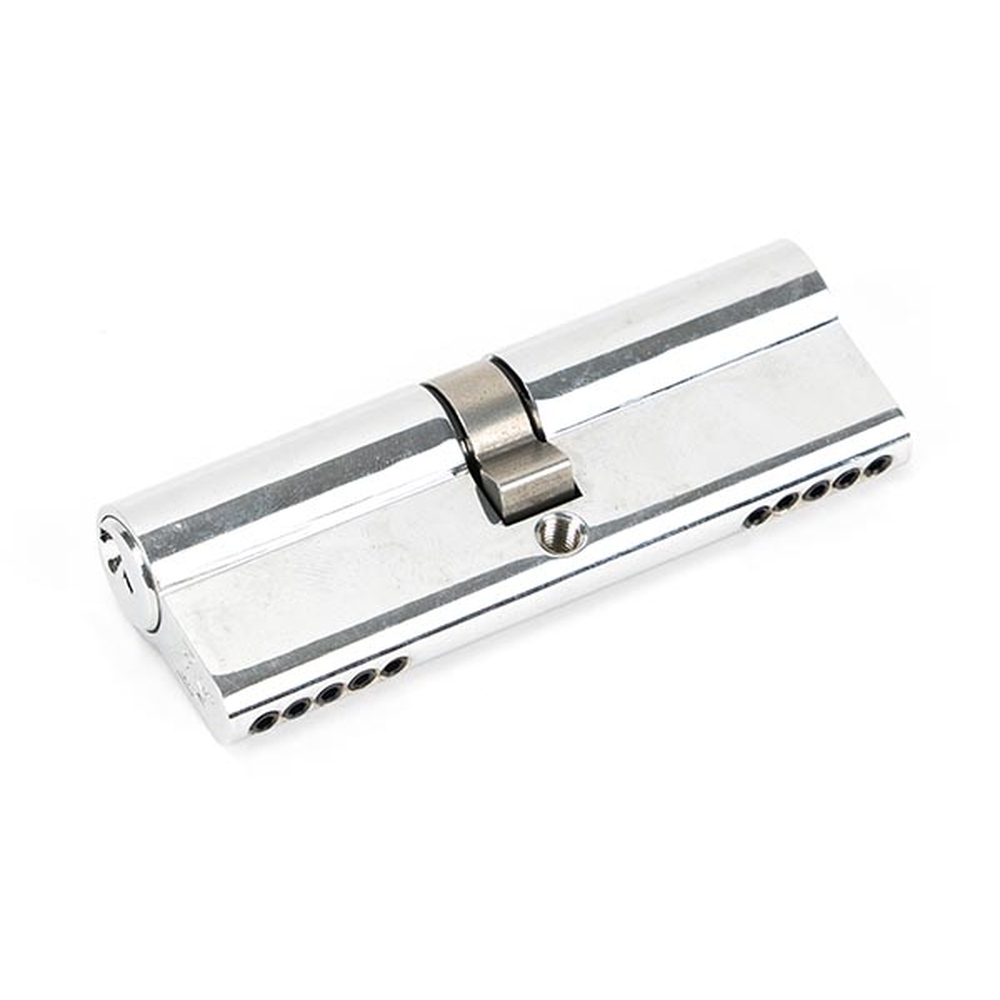 46258 • 45 x 45mm • Polished Chrome • From The Anvil 5 Pin Euro Double Cylinder Keyed Alike