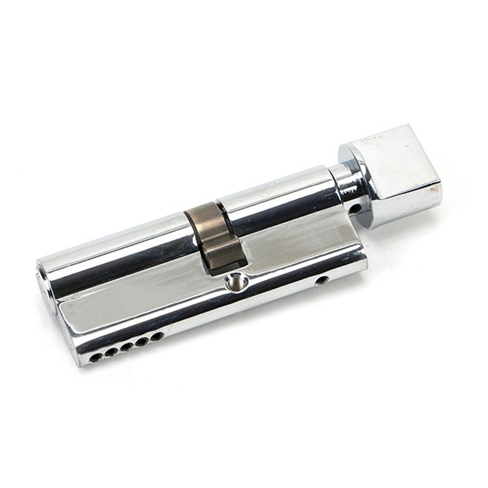 46261 • 45 x 35mm • Polished Chrome • From The Anvil 5 Pin Euro Cylinder & Thumbturn