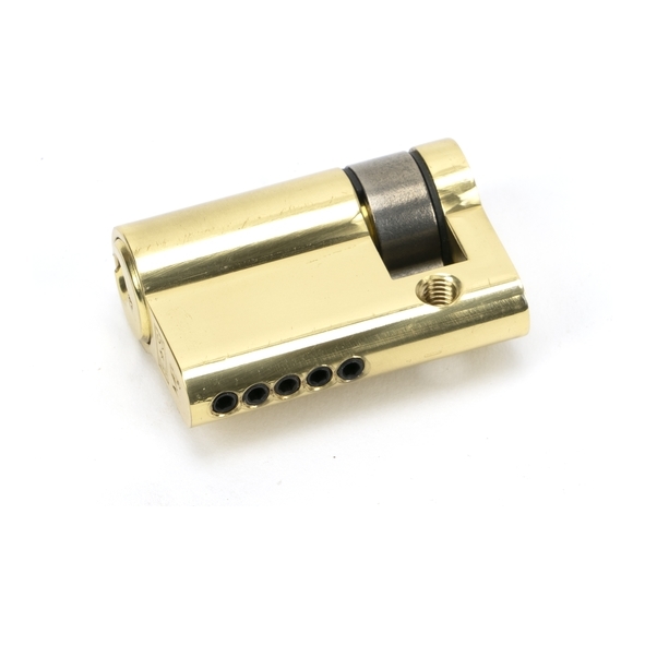 46281  35 x 10mm  Lacquered Brass  From The Anvil 5 Pin Euro Single Cylinder