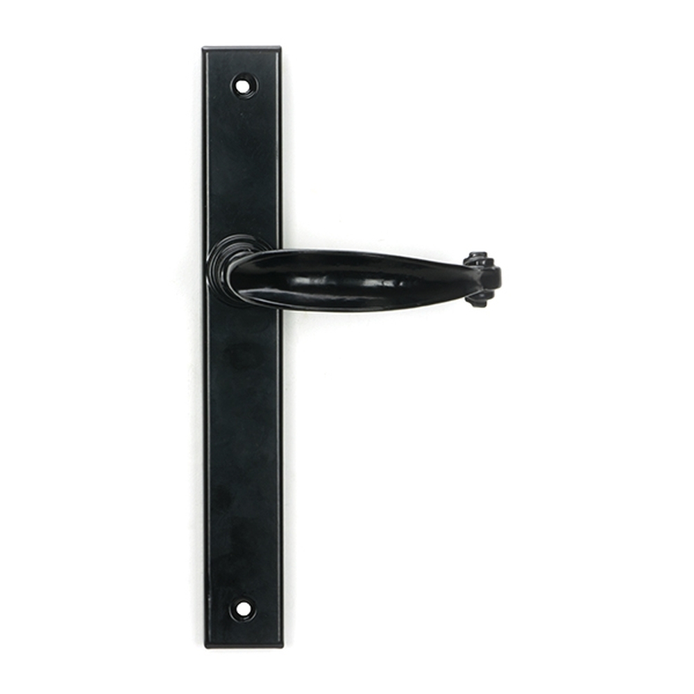 46400 • 242 x 32 x 13mm • Black • From The Anvil Cottage Slimline Lever Espag. Latch Set