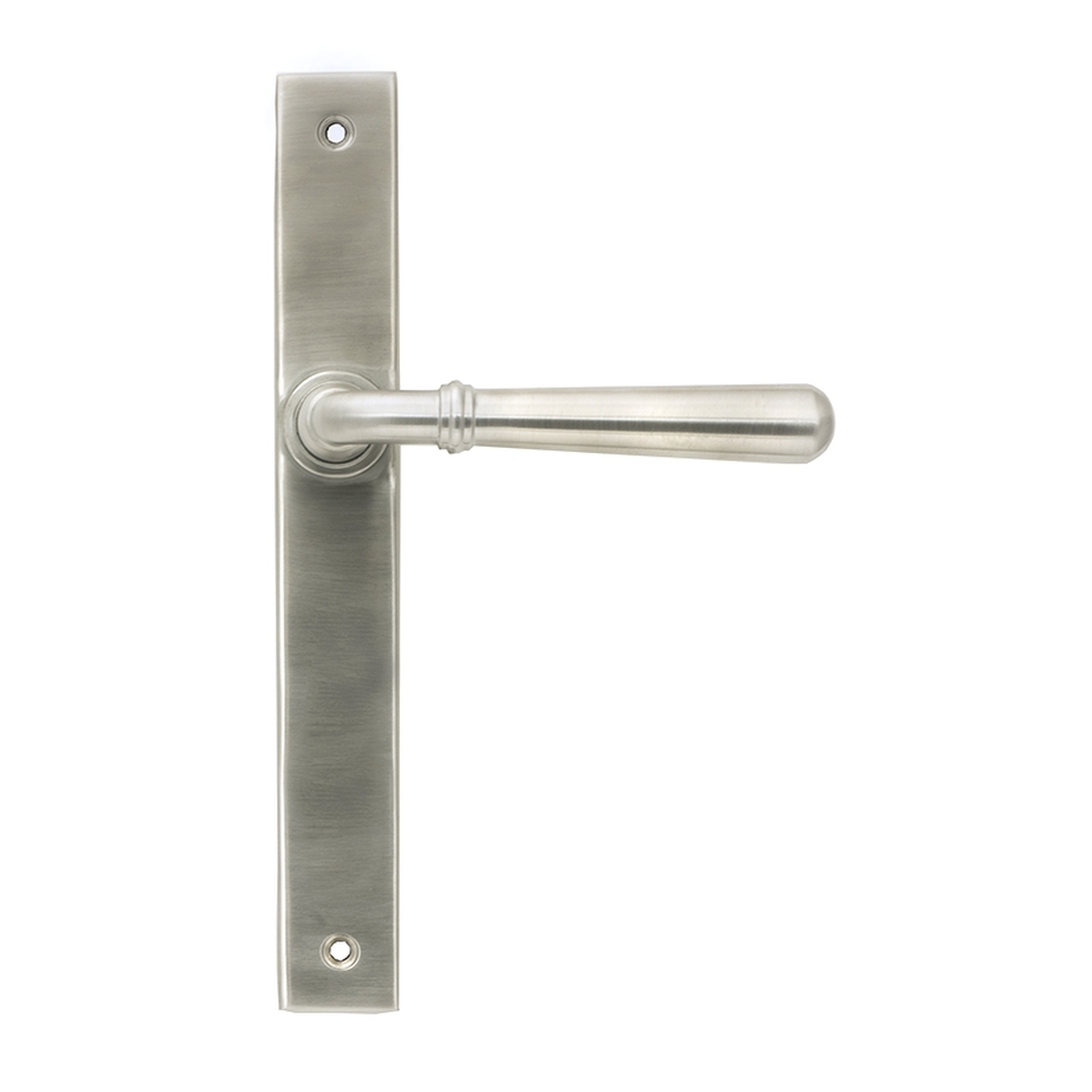 46406 • 244 x 32 x 13mm • Satin Stainless [316] • From The Anvil Newbury Slimline Lever Espag. Latch Set