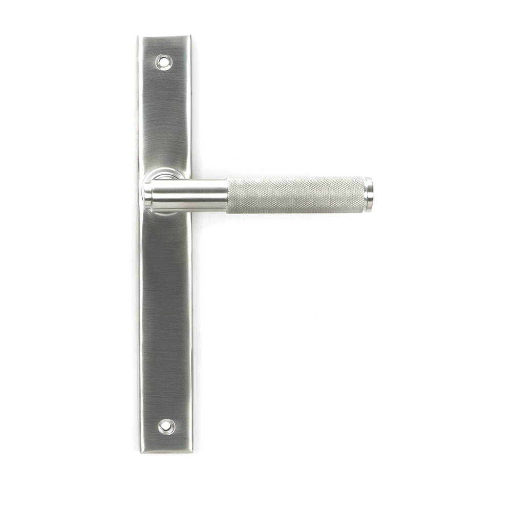 46409 • 242 x 32 x 13mm • Satin Stainless [316] • From The Anvil Brompton Slimline Lever Espag. Latch Set