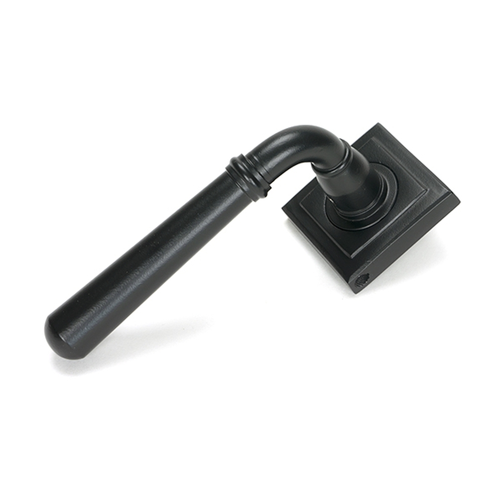 46462 • 53 x 53 x 8mm • Matt Black • From The Anvil Newbury Lever on Rose Set [Square]