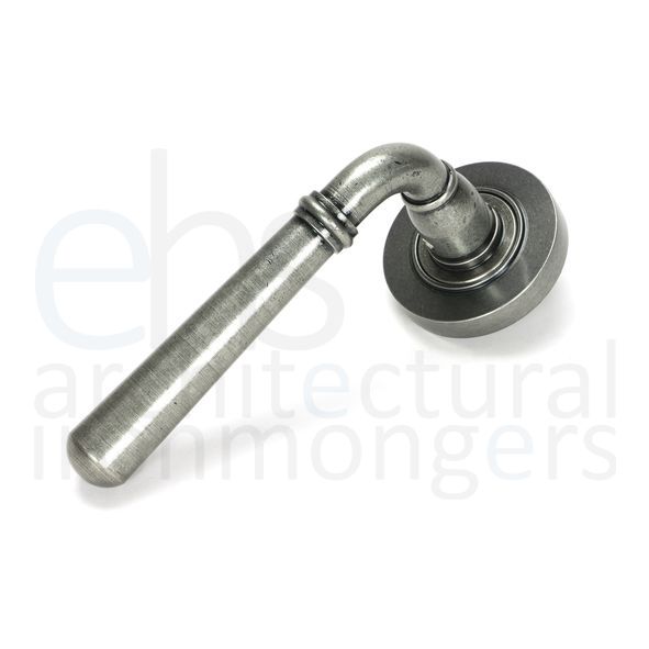 46463 • 53 x 8mm • Pewter Patina • From The Anvil Newbury Lever on Rose Set [Plain]