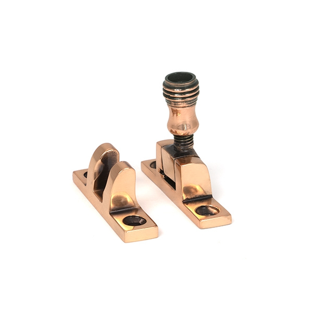 46584 • 55 x 14mm • Polished Bronze • From The Anvil Prestbury Brighton Fastener - Narrow [Square]