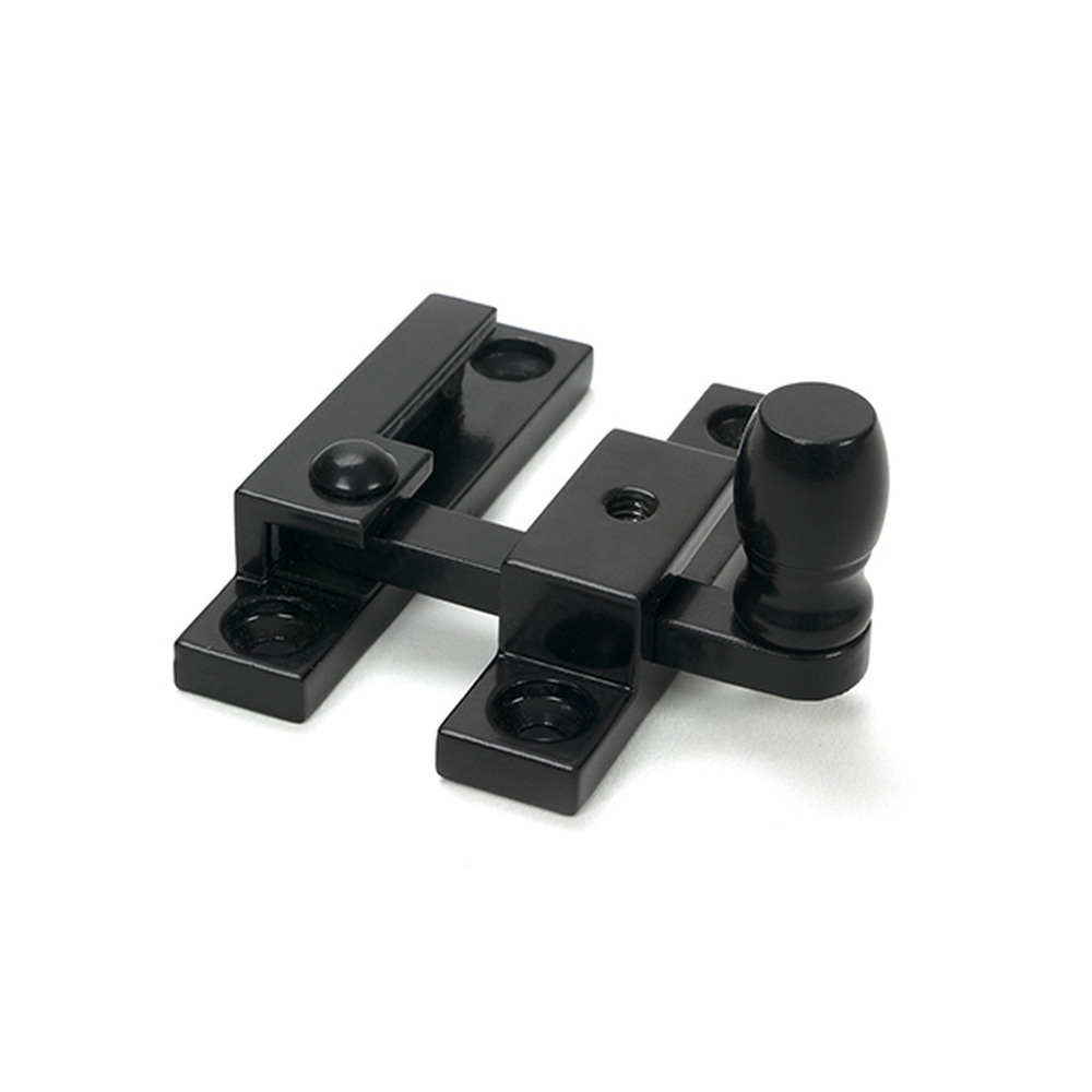 46595  64 x 13mm  Black  From The Anvil Mushroom Narrow Quadrant Fastener