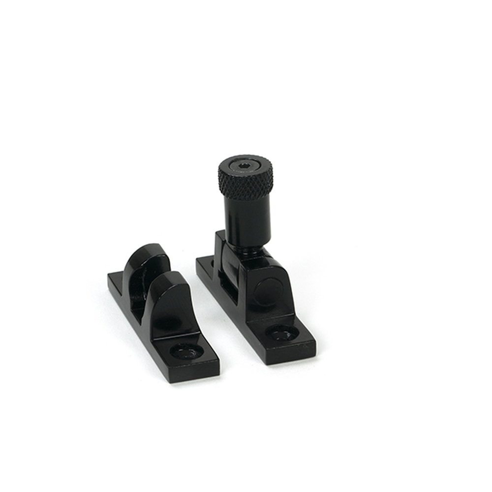 46596  55 x 14mm  Black  From The Anvil Brompton Brighton Narrow Square Fastener