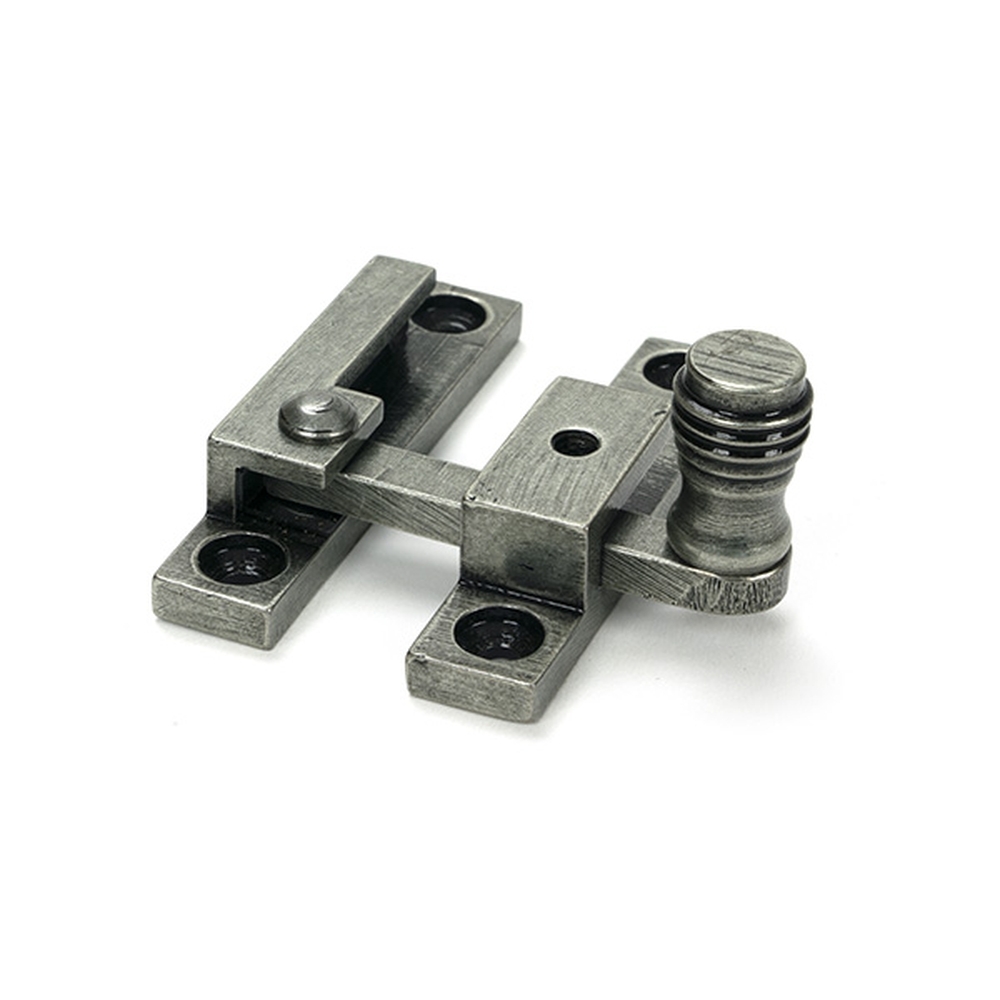 46606  64 x 13mm  Pewter  From The Anvil Prestbury Narrow Quadrant Fastener