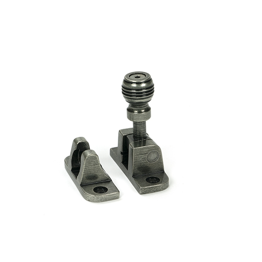 46614  55 x 21mm  Pewter  From The Anvil Prestbury Brighton Radiused Fastener