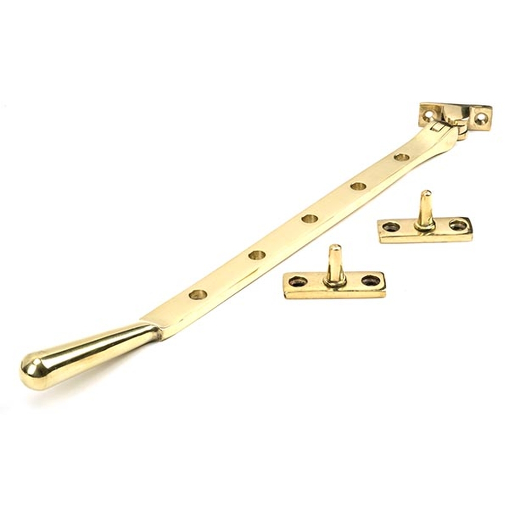 46717 • 335mm • Polished Brass • From The Anvil Newbury Casement Stay