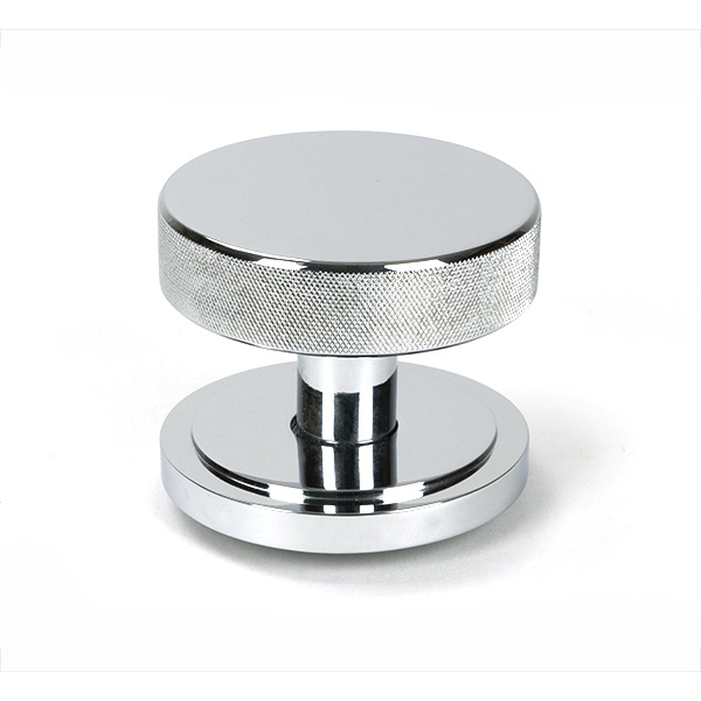 46739  90mm  Polished Chrome  From The Anvil Brompton Centre Door Knob