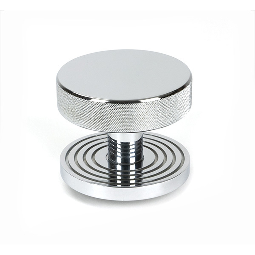 46740  90mm  Polished Chrome  From The Anvil Brompton Centre Door Knob