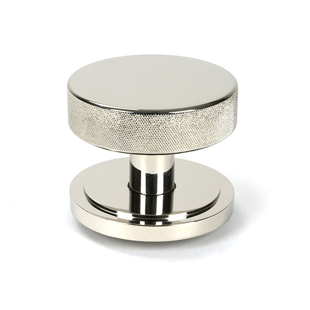 46743  90mm  Polished Nickel  From The Anvil Brompton Centre Door Knob