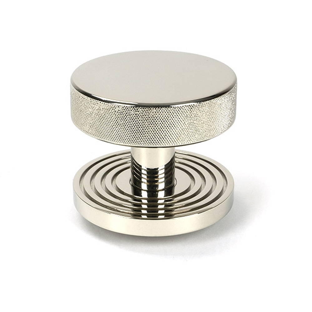 46744  90mm  Polished Nickel  From The Anvil Brompton Centre Door Knob